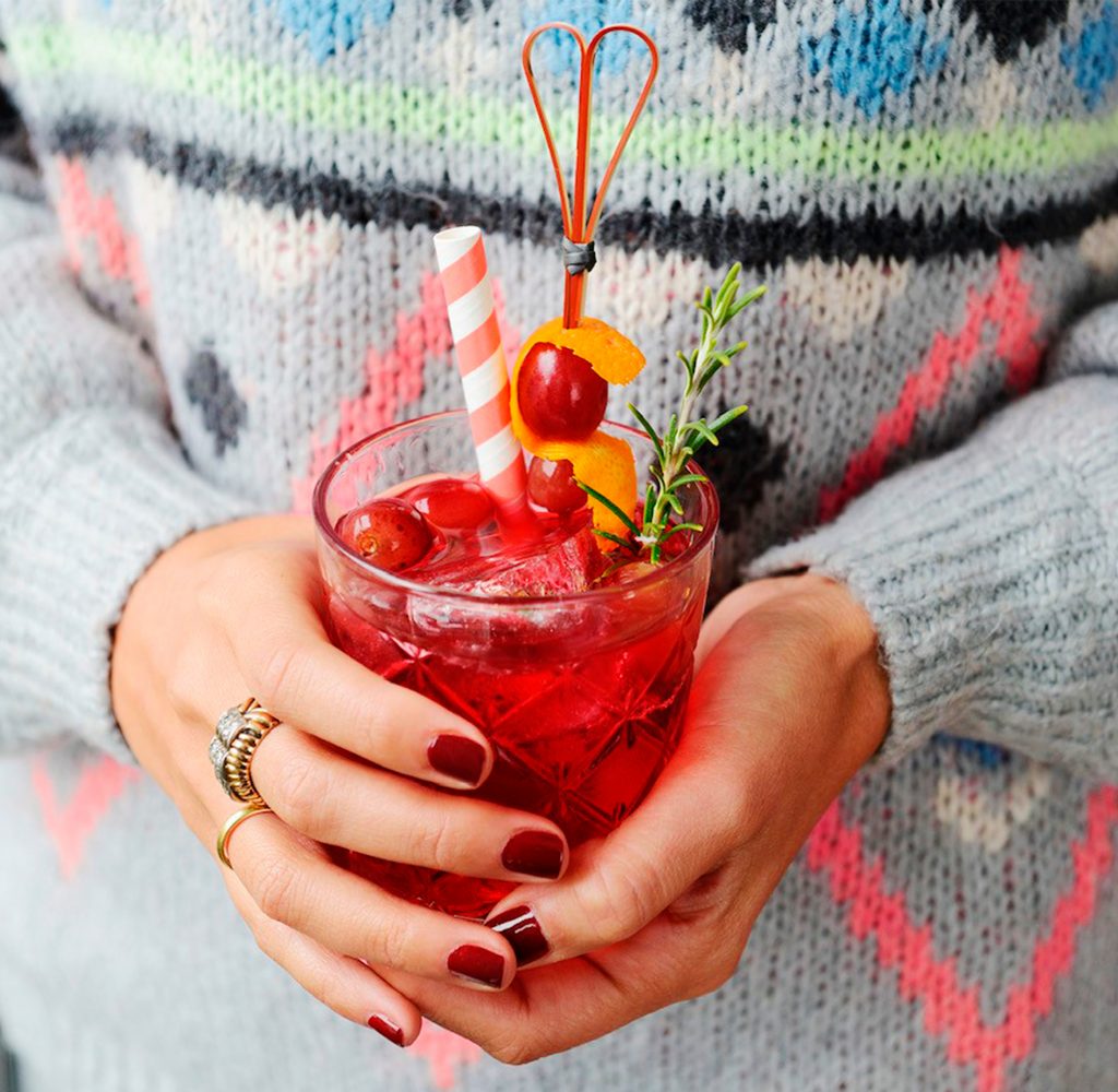 Christmas campari cocktail - Samurai - Samurai